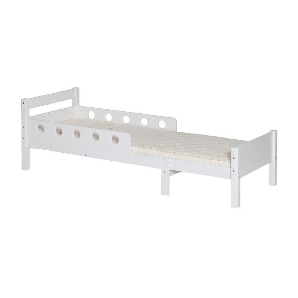 Prailginama lova vaikams Flexa White Junior, 70 x 140/190 cm-image-1