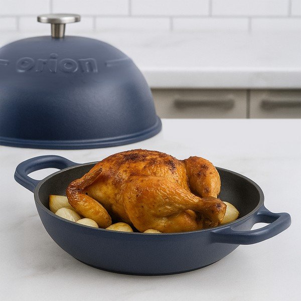 Iš ketaus keptuvė 26x26 cm Litina – Orion-image-1