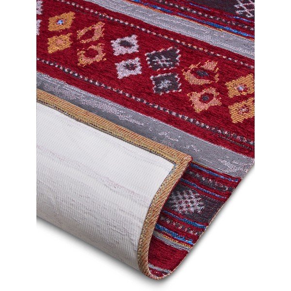 Kilimas bordo spalvos 75x150 cm Yara – Hanse Home-image-4