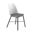 Balta valgomojo kėdė Unique Furniture Whistler