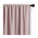 Pilkai rožinės spalvos pritemdymas (dalinis užtemimas) užuolaida 140x270 cm Carli – Restilo
