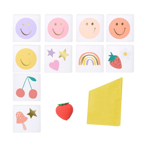 Aksesuarai vakarėliams 6 vnt. Happy Face Icons Surprise Balls – Meri Meri-image-3