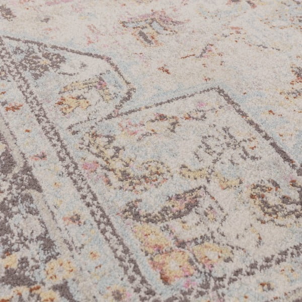 Kilimas kreminės spalvos 200x290 cm Flores – Asiatic Carpets-image-4