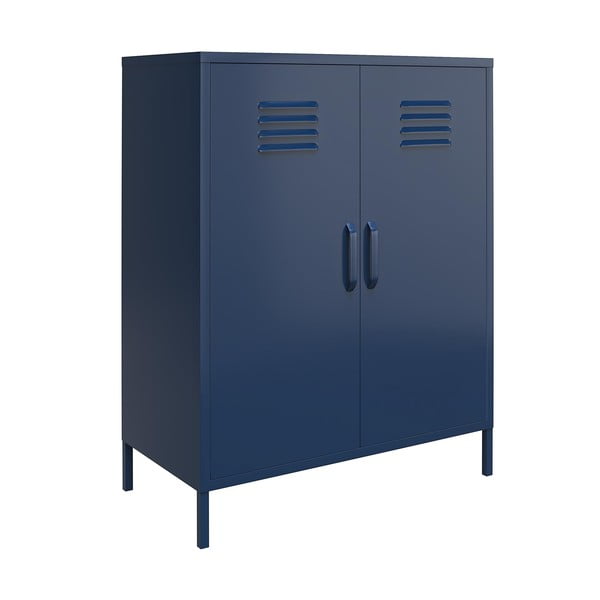 Mėlyna metalinė spintelė 80x102 cm Bradford - Queer Eye-image-2