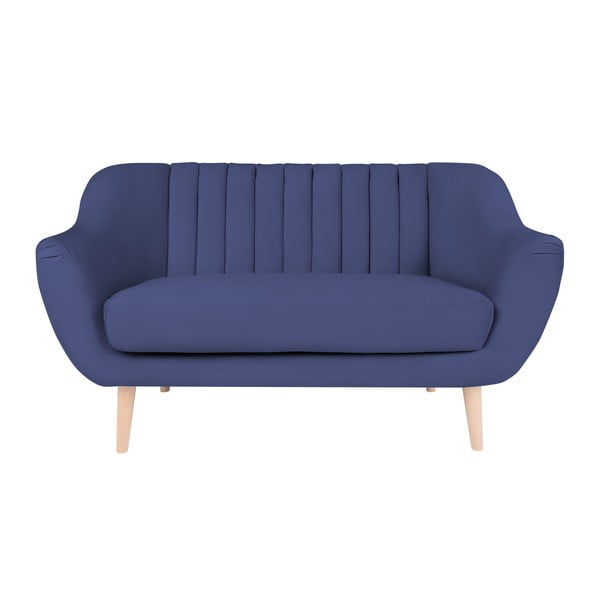 Mėlyna dvivietė sofa "Micadoni Home Vincente