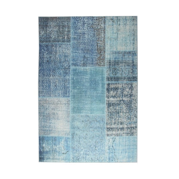 Mėlynas kilimas Eko Rugs Oina, 75 x 300 cm
