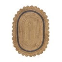 Rankų darbo iš džiuto kilimas natūralios spalvos 120x170 cm Grace – Flair Rugs