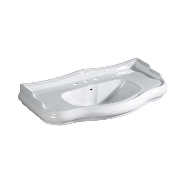 Iš keramikos praustuvas baltos spalvos 100x54,5 cm Retro – Sapho