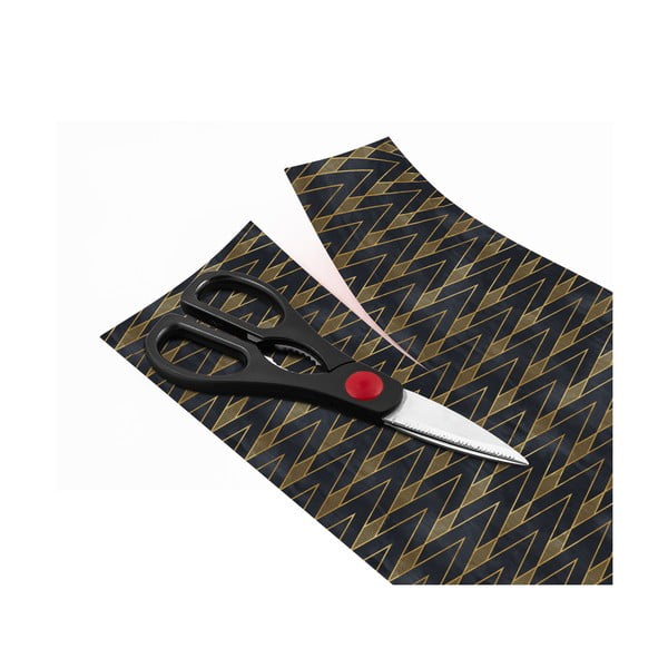 Dekoratyviniai juodos ir auksinės spalvos lipdukai baldams Ambiance Ragnar-image-3