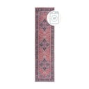 Skalbiamas iš perdirbto pluošto mišinio kilimas bordo spalvos 60x230 cm Windsor – Flair Rugs
