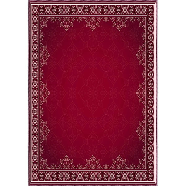 Raudonas kilimas Vitaus Emma, 50 x 80 cm