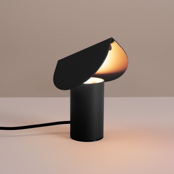 Juodos spalvos iš aliuminio stalinis šviestuvas LED (aukštis 15 cm) BISCUIT – Thoro-image-1