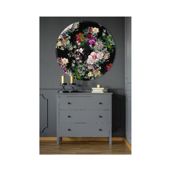 Sienų dekoracija "Styler Ring Floral", ø 70 cm-image-1