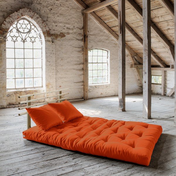 Sofa lova "Karup Shin Sano Natur/Orange-image-1