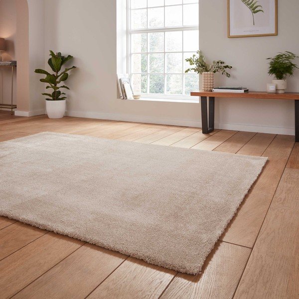 Skalbiamas kilimas smėlio spalvos 60x115 cm Cove – Think Rugs-image-1