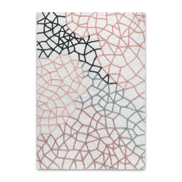 Spalvingas rankomis austas kilimas "HF Living Net", 140 x 200 cm