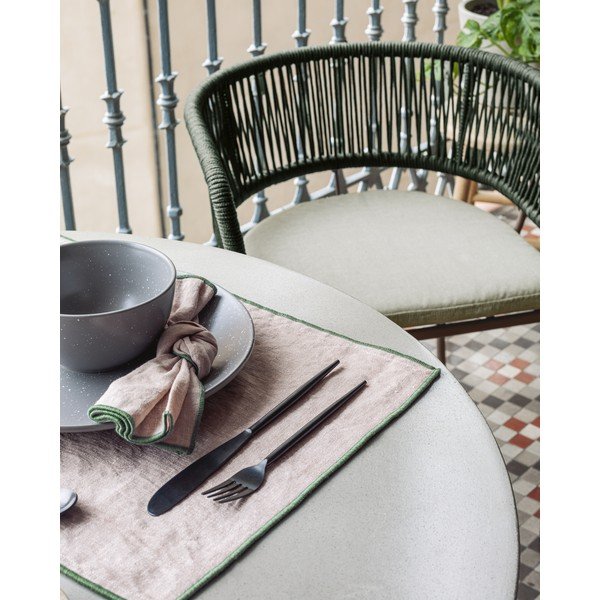 Betoninis lauko valgomojo stalas Kave Home Itai, ⌀ 90 cm-image-4