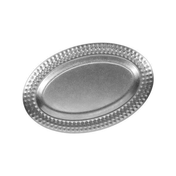 Iš nerūdijančio plieno padėklas serviravimo padėklas 20x30 cm Serve – BonBistro