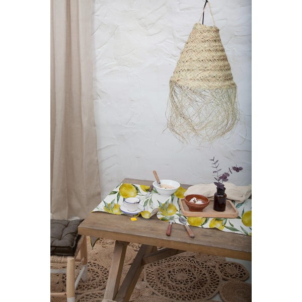 Iš lino mišinio stalo takeliai 2 vnt. 40x130 cm Lemons – Really Nice Things-image-1
