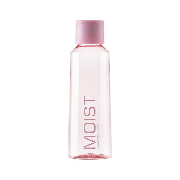 Rožinės spalvos plastikinis vandens buteliukas Zone Moist, 500 ml