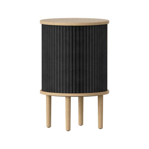 Iš ąžuolo masyvo apvalios formos šoninis stalas ø 38 cm Audacious – UMAGE-image-3
