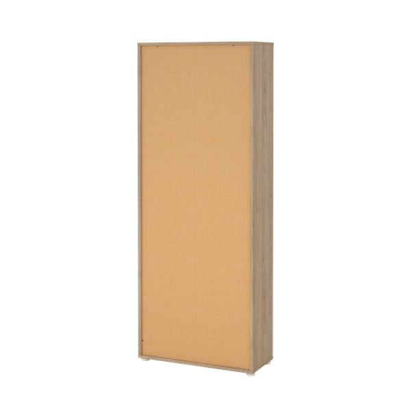 Knygų spinta  natūralios spalvos iš ąžuolo 80x205 cm Sign – Tvilum-image-4