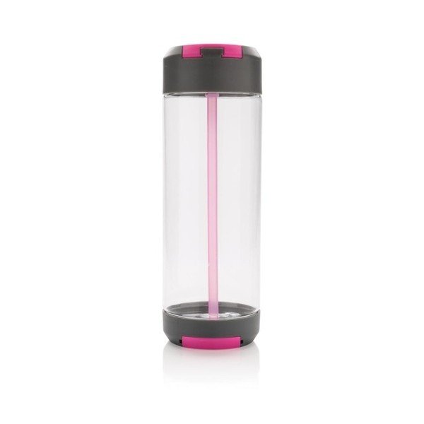 Rožinės spalvos buteliukas su telefono laikikliu XD dizainas, 700 ml-image-1