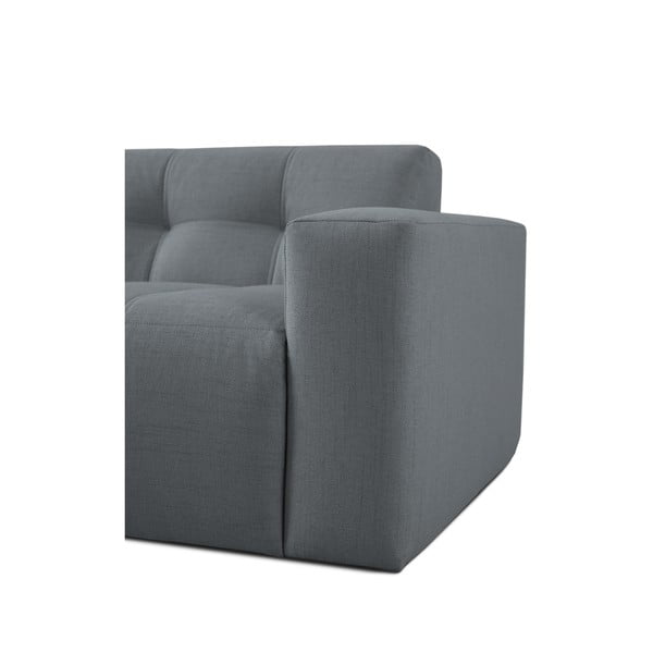 Kampinė sofa tamsiai pilkos spalvos (su dešiniuoju kampu) Maxel – Scandic-image-4