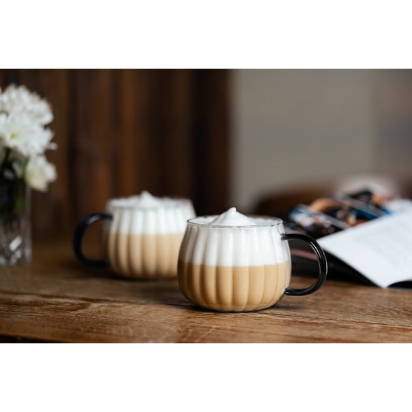 Puodeliai 2 vnt. kapučino 350 ml Tulip – Vialli Design-image-1