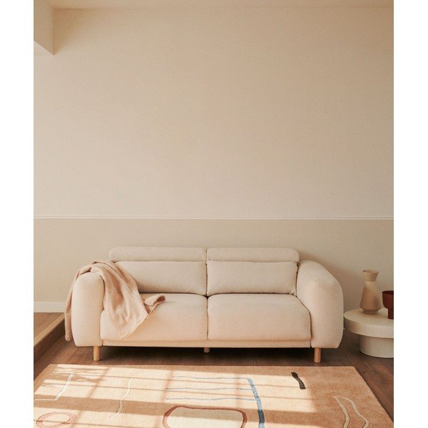 Kreminės spalvos sofa 215 cm Singa – Kave Home-image-1