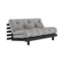 Sulankstoma sofa pilkos spalvos 160 cm Roots Black Night – Karup Design