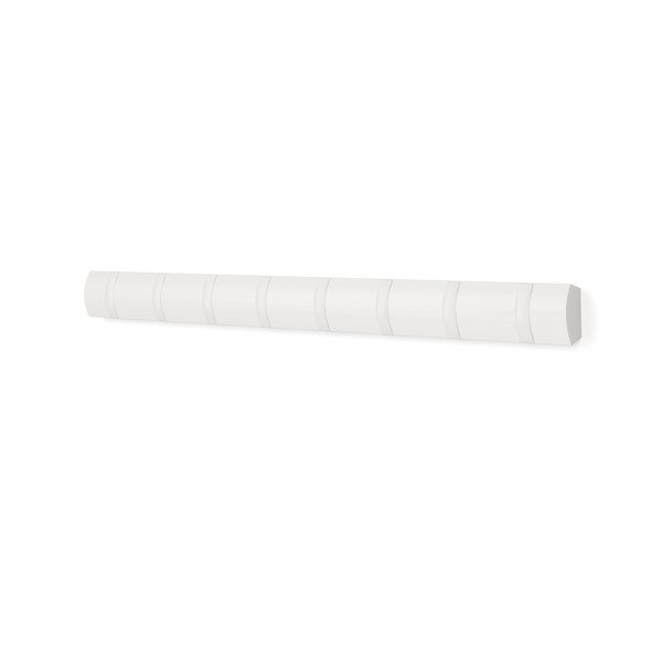 Matinės baltos spalvos iš pušies masyvo sieninė lentyna 81 cm Flip – Umbra