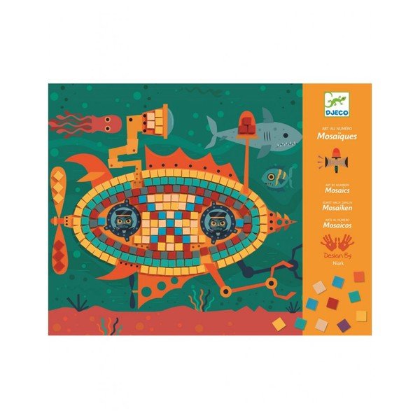 Spalvinga mozaika "Djeco Machines in motion-image-1