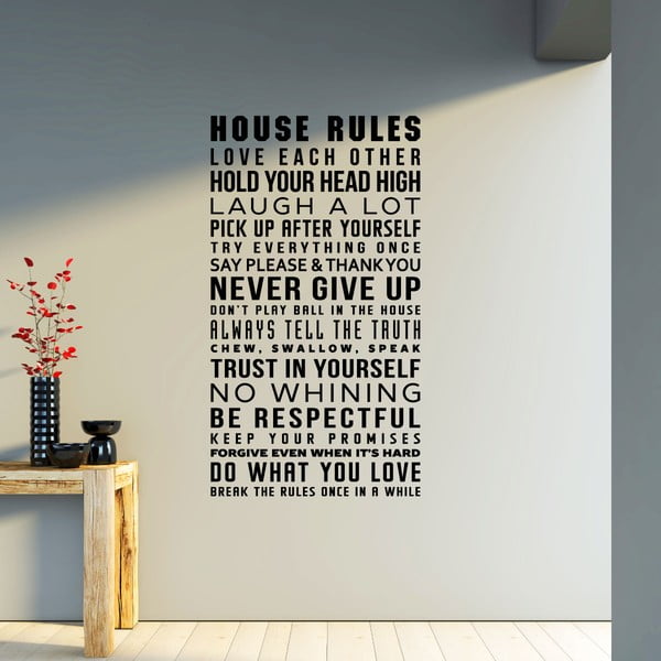 "Ambiance House Rule" lipdukas