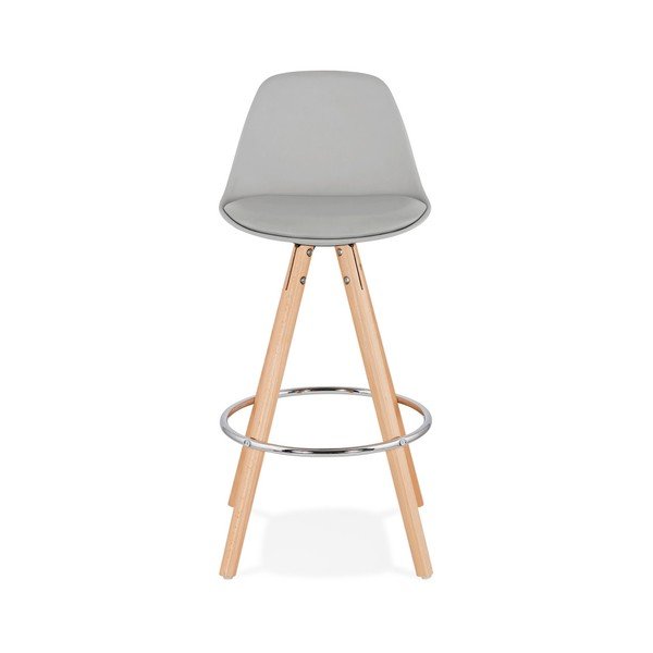 Pilka baro kėdė Kokoon Anau, sėdynės aukštis 64 cm-image-2