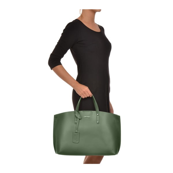 Žalia odinė rankinė Luisa Vannini Veronica-image-4