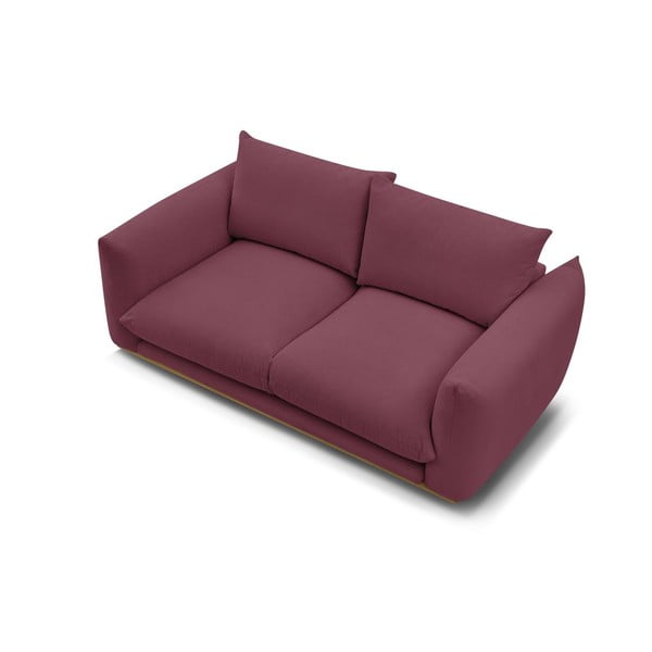 Sofa bordo spalvos 193 cm Ernest – Bobochic Paris-image-4