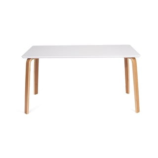Valgomojo stalas su baltu stalviršiu 150x90 cm Zaha - Bonami Essentials