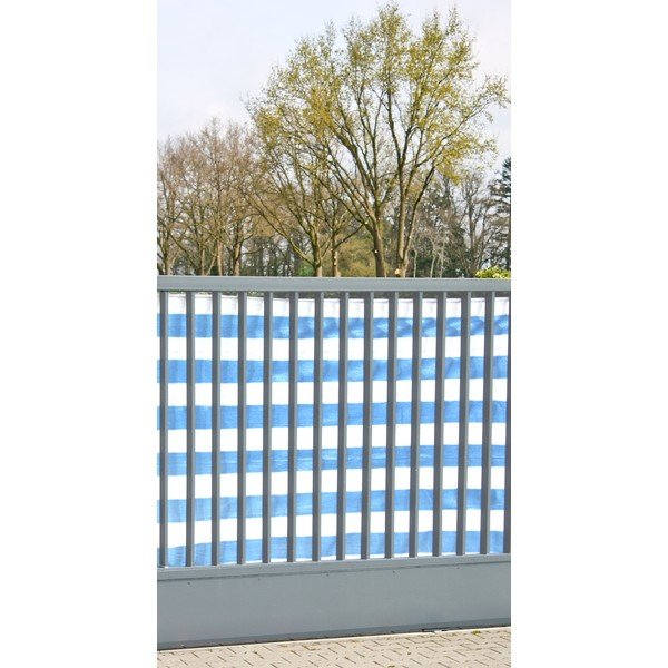Iš plastiko tvora baltos spalvos/mėlynos spalvos 500x180 cm – Garden Pleasure-image-1