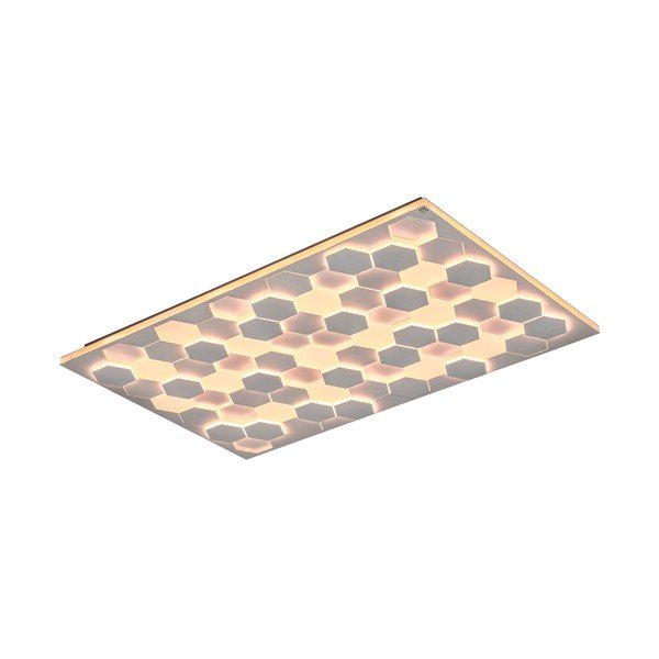Lubinis šviestuvas baltos spalvos LED su balso kontrole/su mobiliųjų programų valdymu 70x115 cm su metaliniu gaubtu Cifavo – CINQUE-image-3