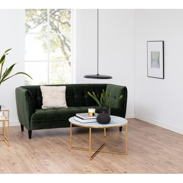 Kavos staliukas Actona Alisma Golden, ⌀ 80 cm-image-1