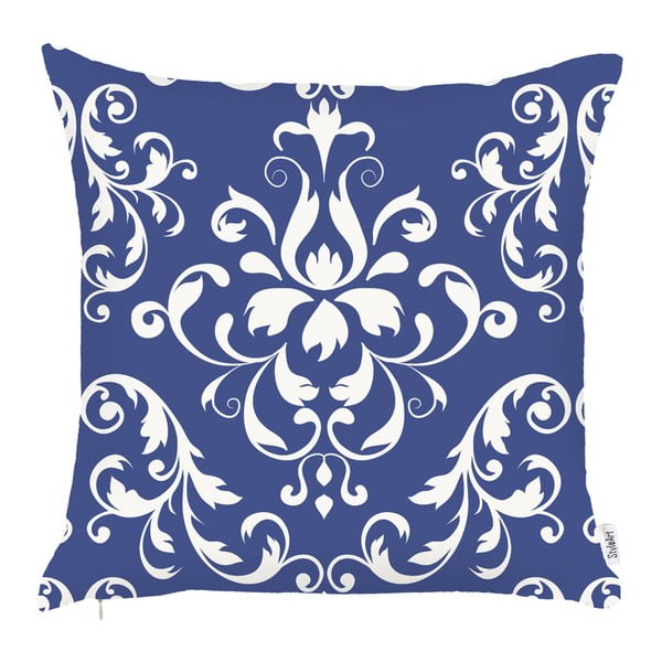 Mėlynas pagalvės užvalkalas Mike & Co. NEW YORK Ornament, 43 x 43 cm