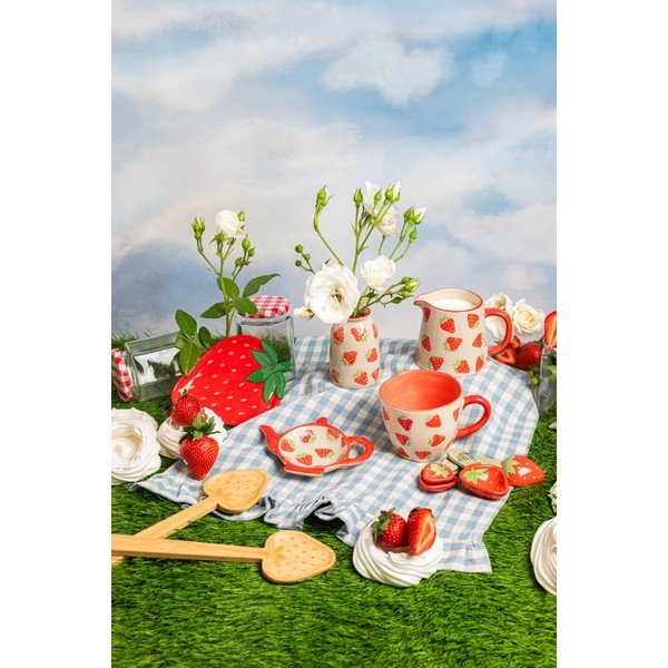 Iš akmens masės vazos 3 vnt. (aukštis 9,5 cm) Fruit – Sass & Belle-image-1