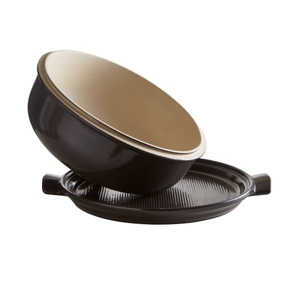 Pepřově černá kulatá forma na pečení chleba Emile Henry, ⌀ 28,5 cm-image-1