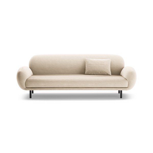 Smėlio spalvos iš boucle sofa 208 cm Poppy – Micadoni -image-3