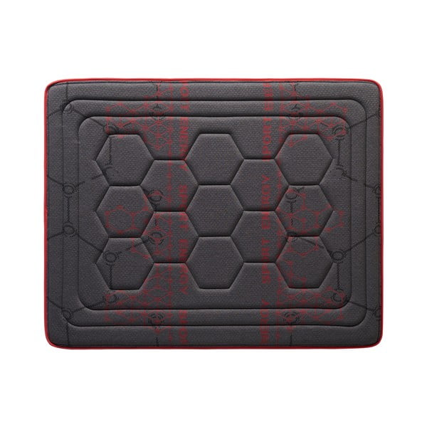 Kietas/vidutinio kietumo putų apverčiamas čiužinys 200x200 cm Hexaflex Moon – Moonia-image-3