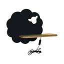 Juodas vaikiškas šviestuvas Sheep - Candellux Lighting