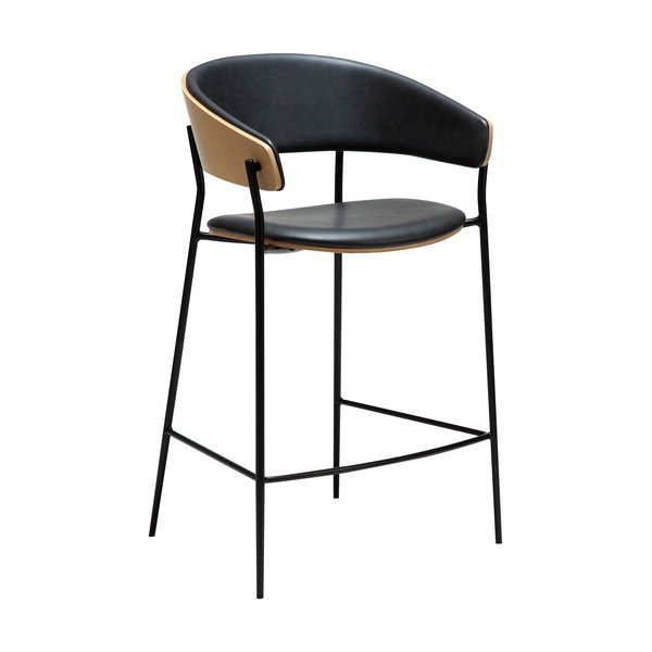 Juodos spalvos baro taburetė (sėdynės aukštis 63,5 cm) Crib – DAN-FORM Denmark