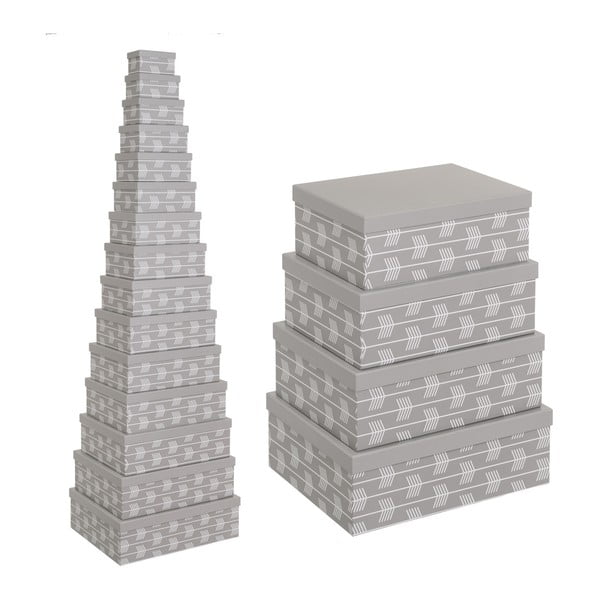 Daiktadėžės iš kartono su dangčiu 15 vnt. Route – Casa Selección-image-2