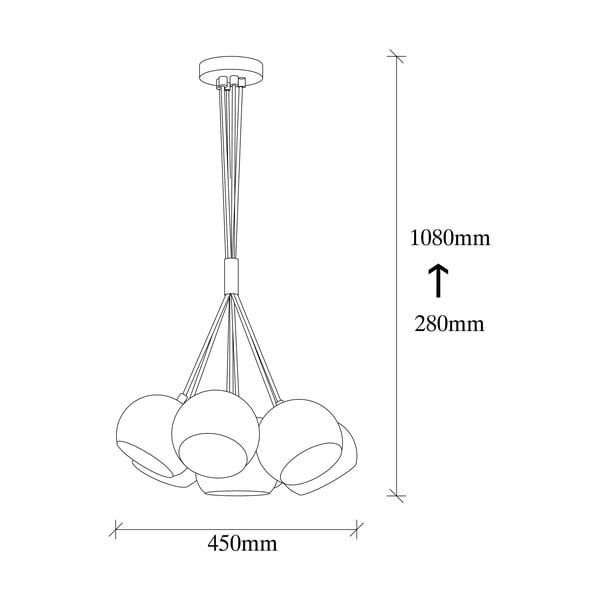 Mėtų žalios spalvos pakabinamas šviestuvas Opviq lights Sivani-image-3